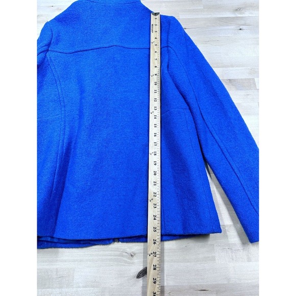 Lands' End Women's Blue Blazer-Like Jacket - Picture 6 of 7